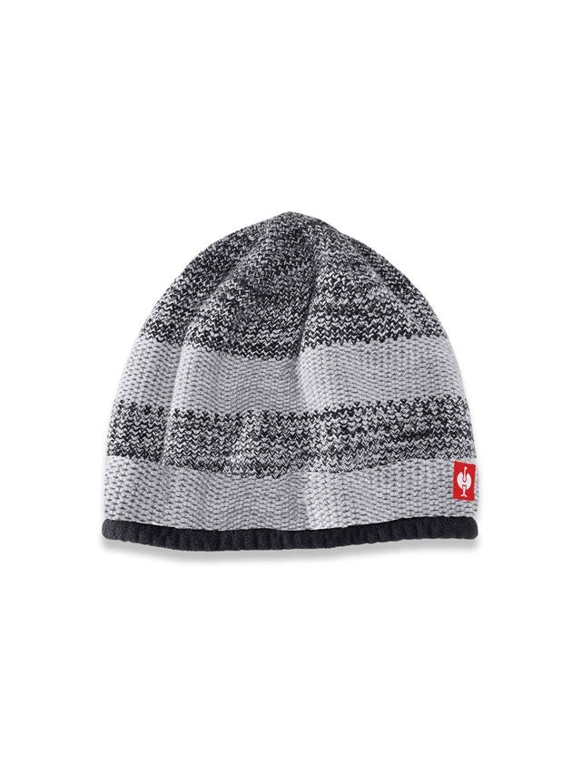 Accessoires: Strickmütze e.s.motion 2020 + schwarz/platin