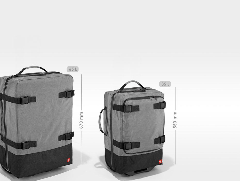 Trolley e.s.work&travel + Bagaglio a mano-trolley e.s.work&travel