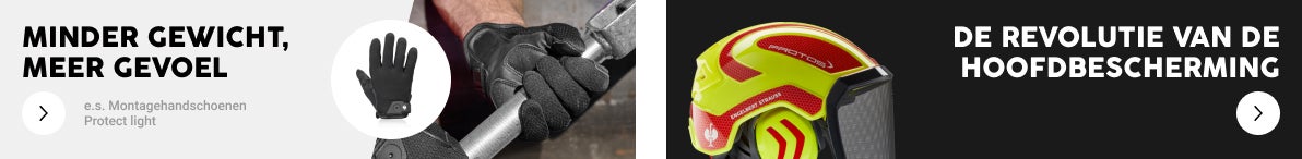 e.s. Montagehandschoenen Protect light + De revolutie van de hoofdbescherming