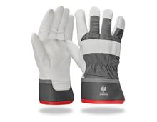 Winterhandschoenen van generfd leder Yukon