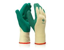 Gebreide latex handschoenen Super Grip