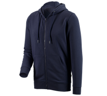 e.s. Hoody-Sweatjack poly cotton