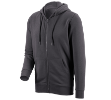 e.s. Hoody-Sweatjack poly cotton