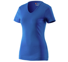 e.s. T-Shirt cotton V-Neck, dames