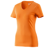e.s. T-Shirt cotton V-Neck, dames