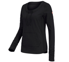 e.s. Longsleeve cotton slub, dames