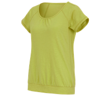 e.s. T-Shirt cotton slub, dames