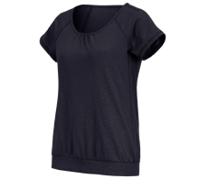 e.s. T-Shirt cotton slub, dames