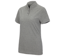 e.s. Poloshirt cotton Mandarin, dames