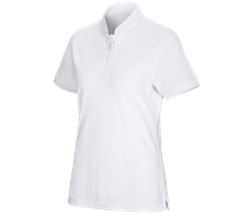 e.s. Poloshirt cotton Mandarin, dames