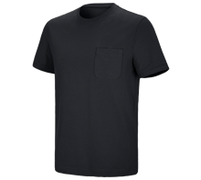 e.s. T-shirt cotton stretch Pocket