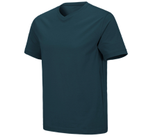 e.s. T-shirt cotton stretch V-Neck