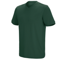 e.s. T-shirt cotton stretch V-Neck