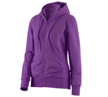 e.s. Hoody-Sweatjack poly cotton, dames