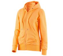 e.s. Hoody-Sweatjack poly cotton, dames