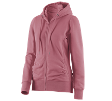 e.s. Hoody-Sweatjack poly cotton, dames