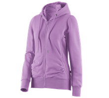 e.s. Hoody-Sweatjack poly cotton, dames