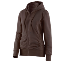 e.s. Hoody-Sweatjack poly cotton, dames