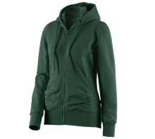 e.s. Hoody-Sweatjack poly cotton, dames
