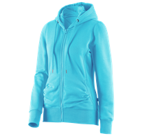 e.s. Hoody-Sweatjack poly cotton, dames