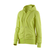 e.s. Hoody-Sweatjack poly cotton, dames