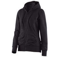 e.s. Hoody-Sweatjack poly cotton, dames