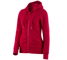 e.s. Hoody-Sweatjack poly cotton, dames