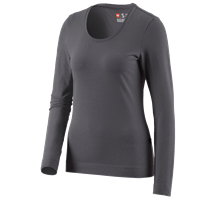 e.s. Longsleeve cotton stretch, dames
