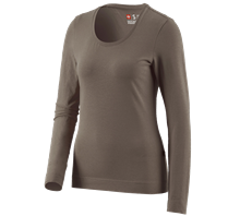 e.s. Longsleeve cotton stretch, dames