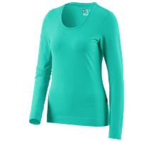 e.s. Longsleeve cotton stretch, dames