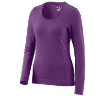 e.s. Longsleeve cotton stretch, dames