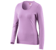 e.s. Longsleeve cotton stretch, dames