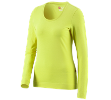e.s. Longsleeve cotton stretch, dames