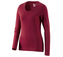 e.s. Longsleeve cotton stretch, dames