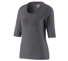 e.s. Shirt 3/4-mouw cotton stretch, dames