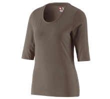 e.s. Shirt 3/4-mouw cotton stretch, dames