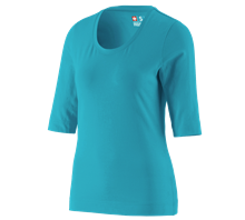 e.s. Shirt 3/4-mouw cotton stretch, dames