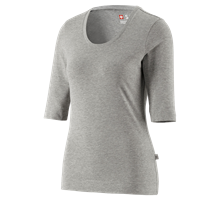 e.s. Shirt 3/4-mouw cotton stretch, dames