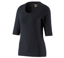 e.s. Shirt 3/4-mouw cotton stretch, dames
