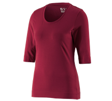 e.s. Shirt 3/4-mouw cotton stretch, dames