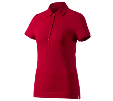 e.s. Polo-Shirt cotton stretch, dames