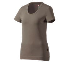 e.s. T-Shirt cotton stretch, dames