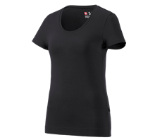 e.s. T-Shirt cotton stretch, dames