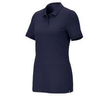 e.s. Pique-Polo cotton stretch, dames