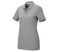 e.s. Pique-Polo cotton stretch, dames