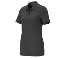 e.s. Pique-Polo cotton stretch, dames