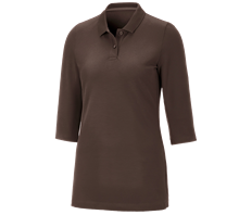 e.s. Pique-Polo 3/4-mouw cotton stretch, dames