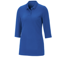 e.s. Pique-Polo 3/4-mouw cotton stretch, dames