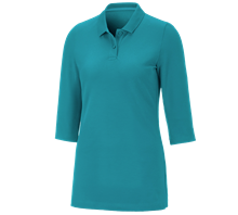 e.s. Pique-Polo 3/4-mouw cotton stretch, dames