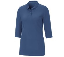 e.s. Pique-Polo 3/4-mouw cotton stretch, dames